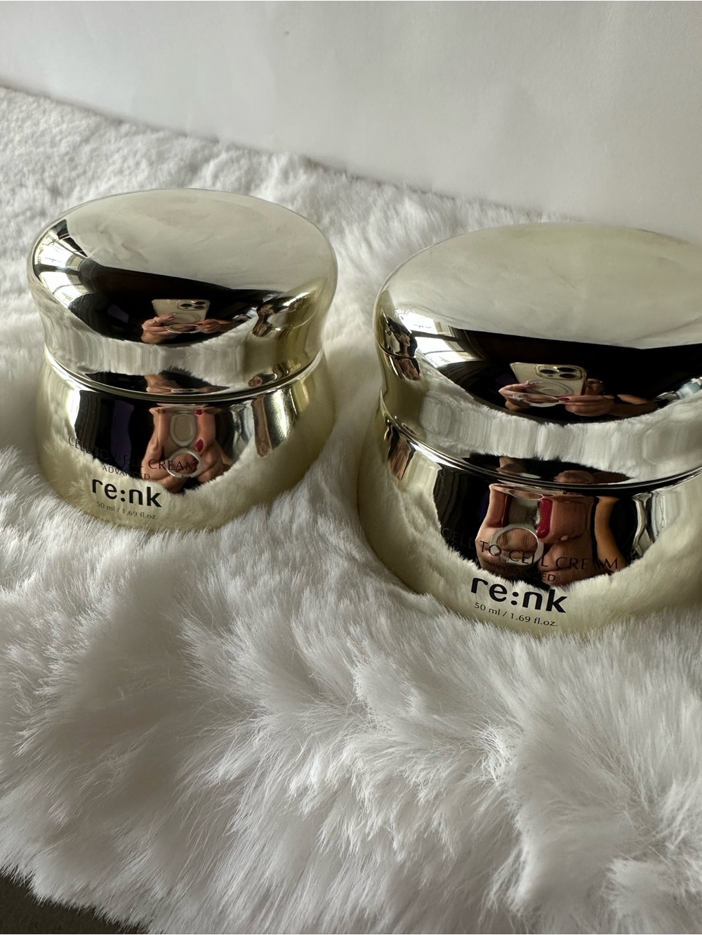 (2) 1.69oz each re:nk Cell to Cell Cream Advanced  KOREAN Beauty